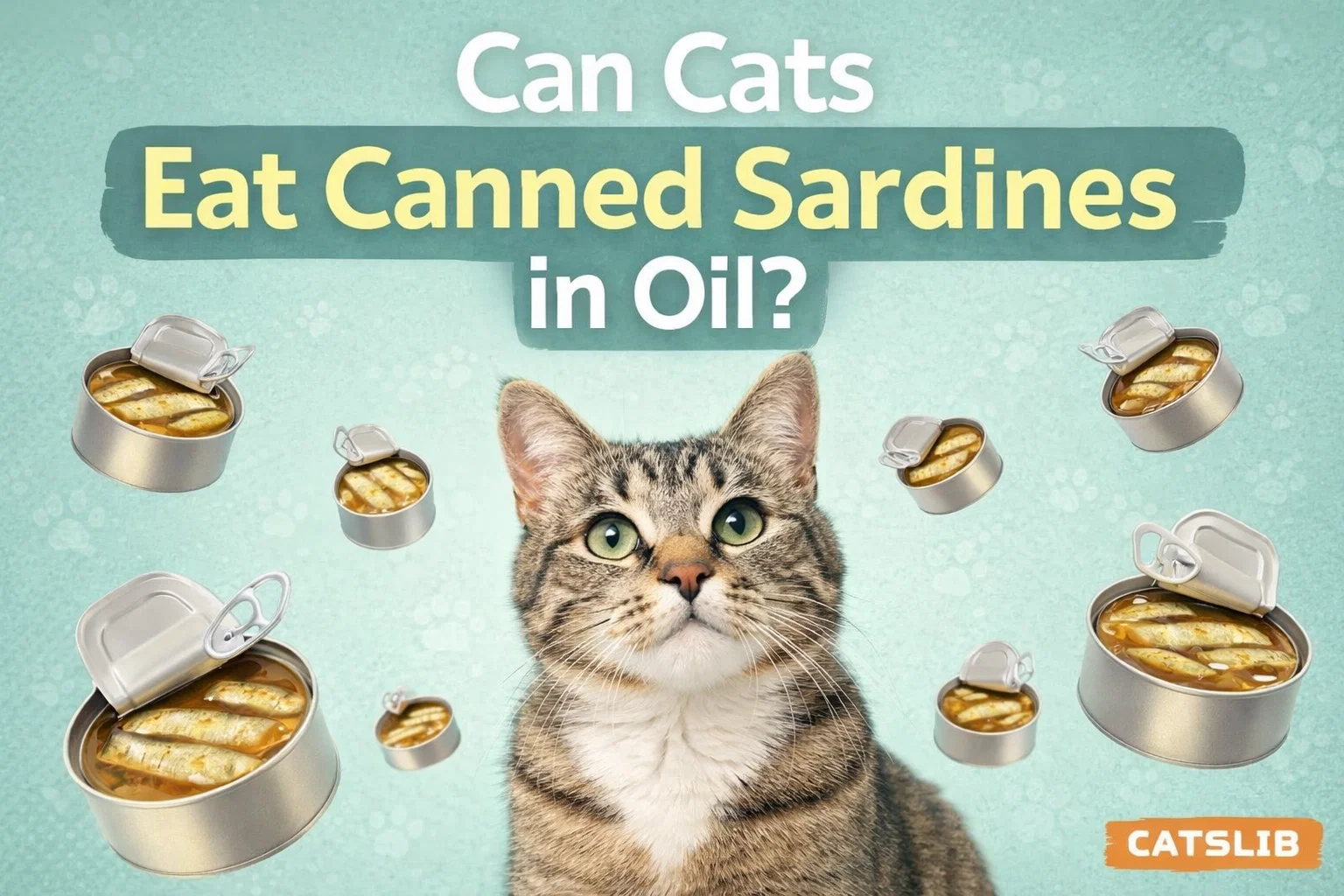 Can of sardines in oil opened on a table