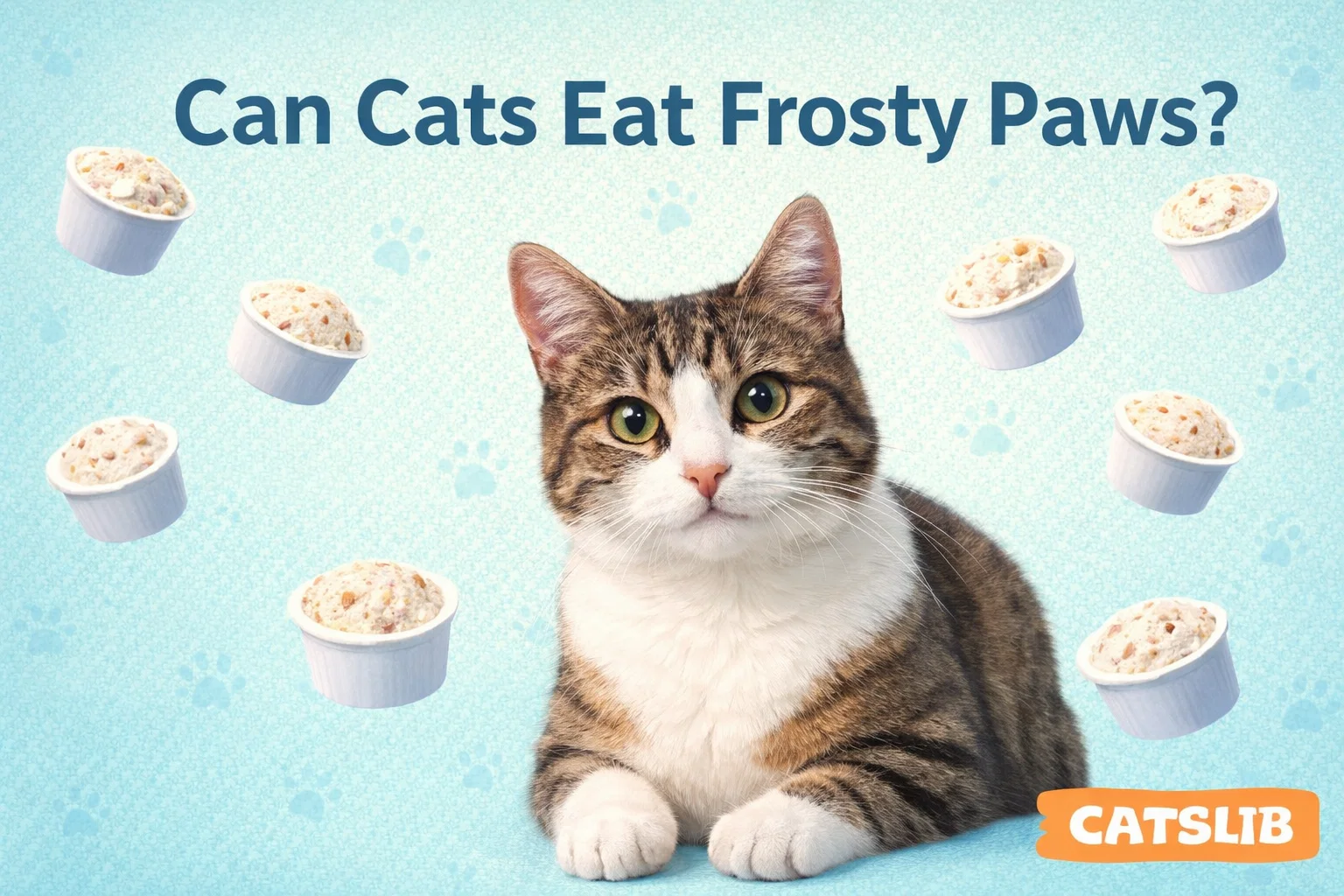 Cup of Frosty Paws dog ice cream