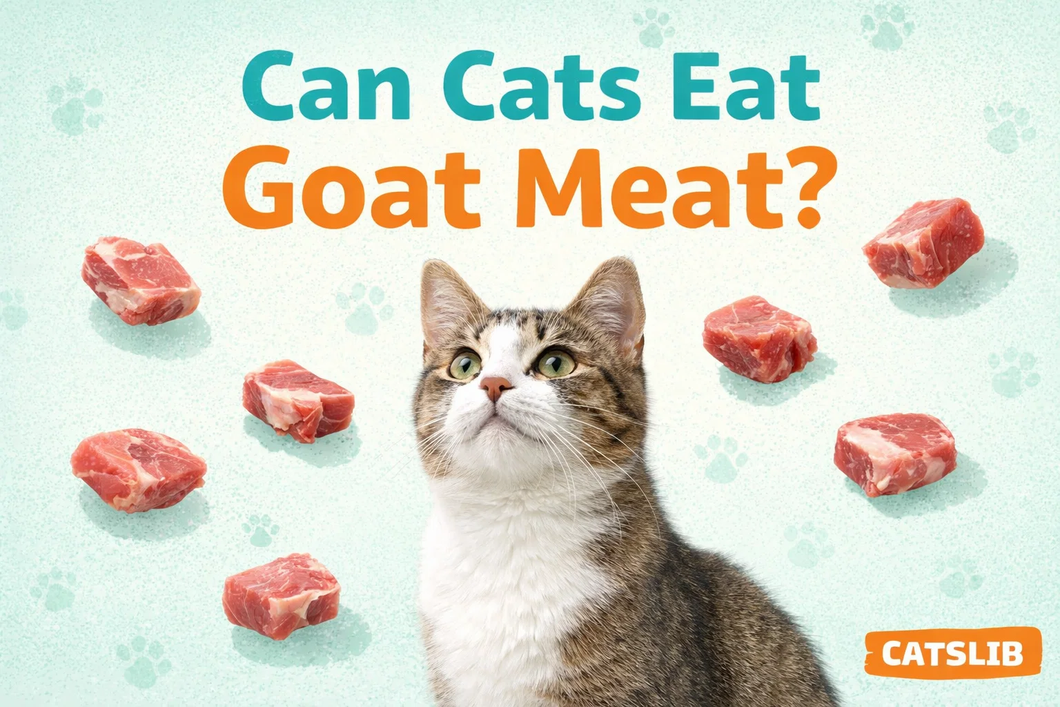 Plate of cooked plain goat meat