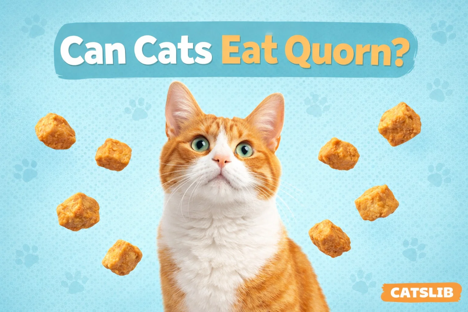 Quorn meat substitute pieces on a plate